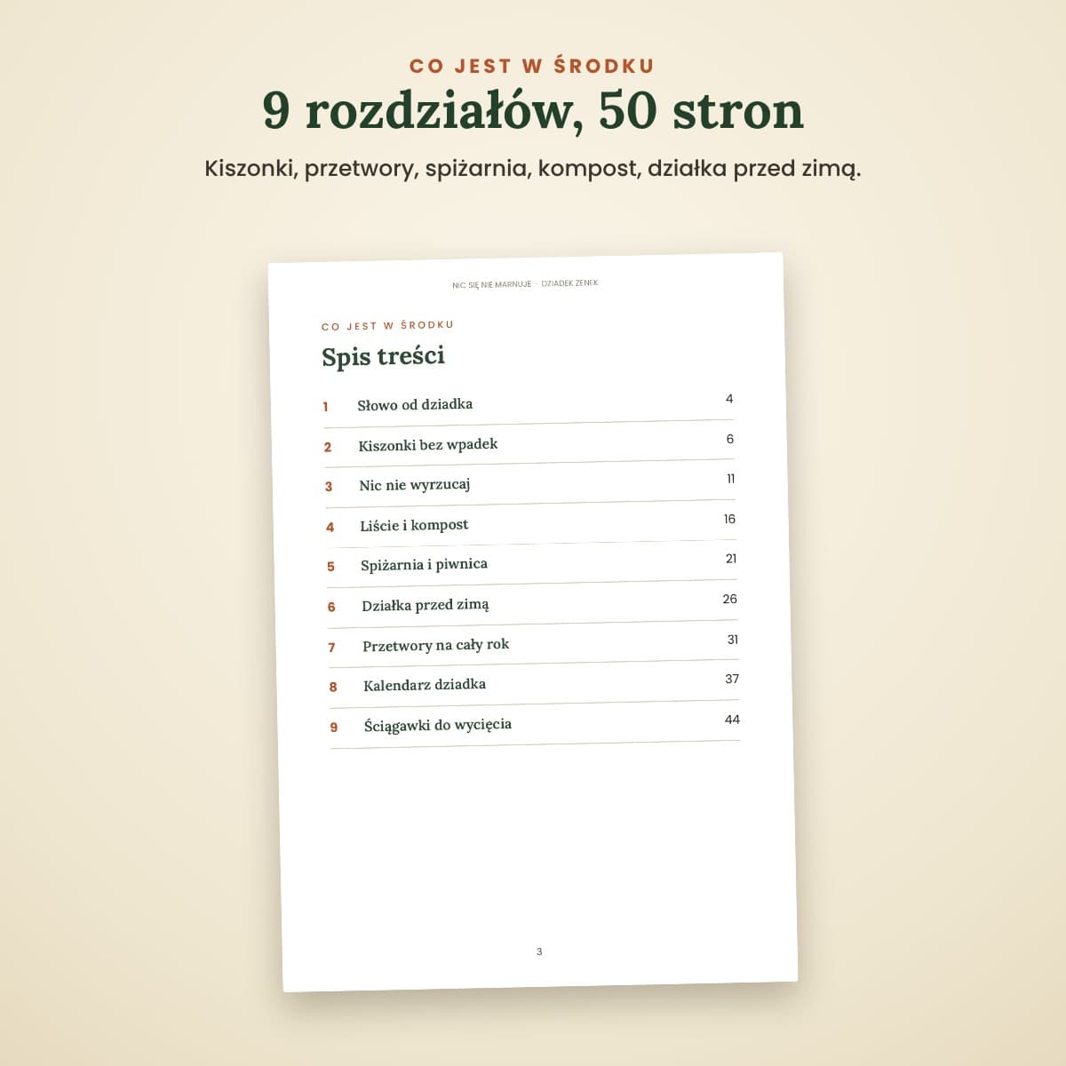 Nic się nie marnuje – książka Dziadka Zenka (wersja drukowana)