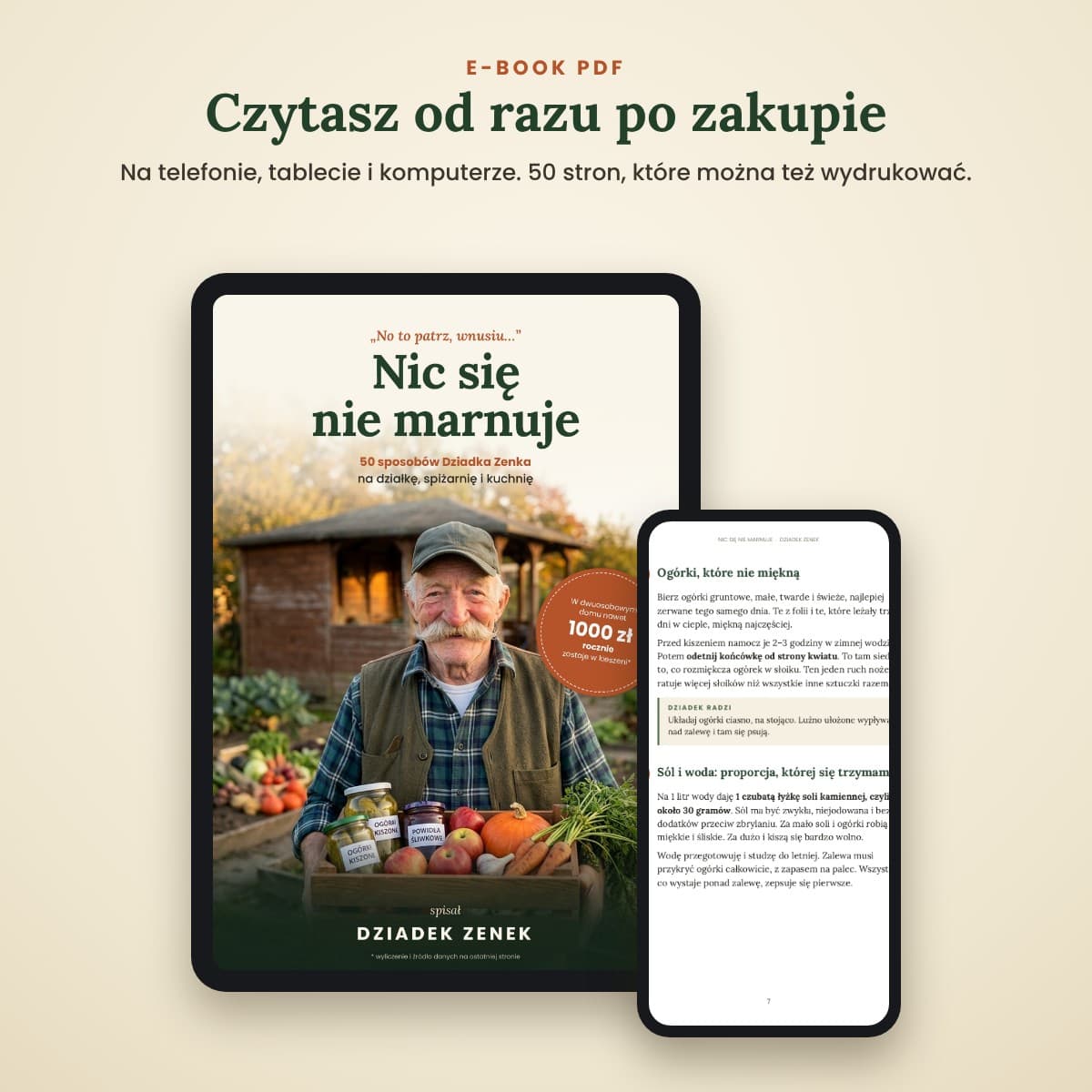 Nic się nie marnuje – e-book Dziadka Zenka (PDF)