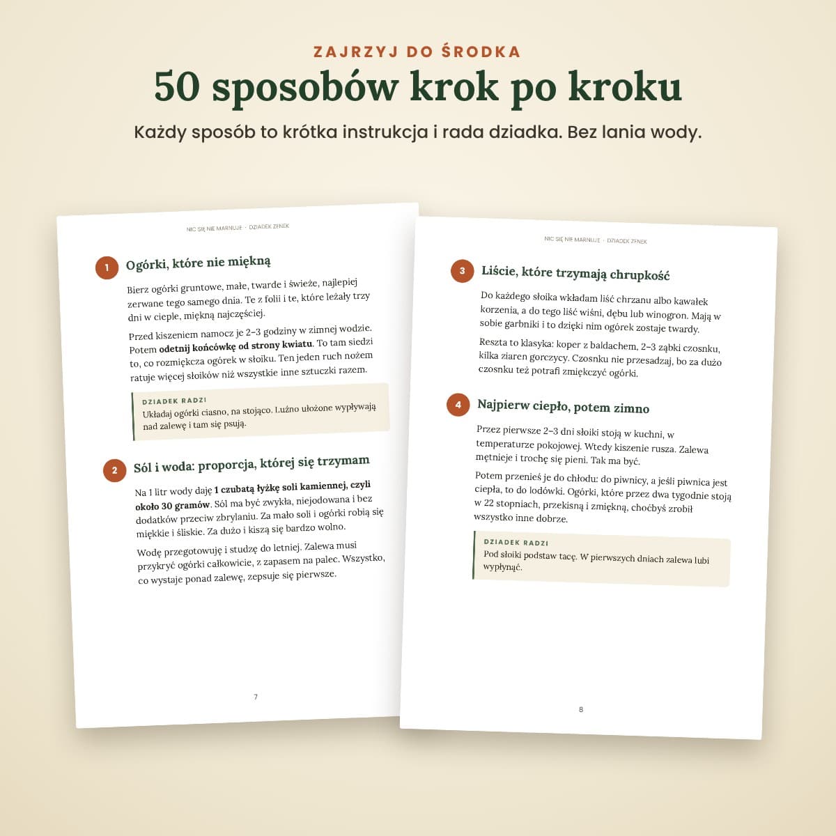 Nic się nie marnuje – książka Dziadka Zenka (wersja drukowana)